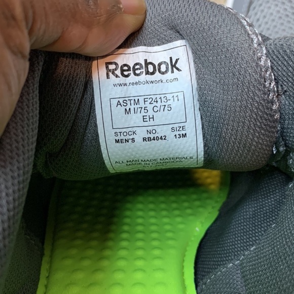 Reebok Alloy Toe Work Shoe RB4042 size 13 - Picture 11 of 16